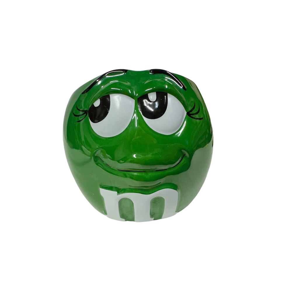 Vintage M&M Mars Green Character Coffee Tea Mug Cup Large Mug‎ 1997